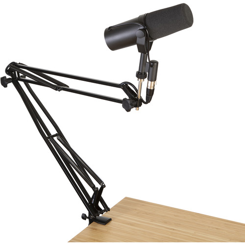 Gator Frameworks Desk-Mounted Broadcast/Podcast Boom Arm Mic Stand GFWMICBCBM1000 - 4